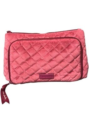 VERA BRADLEY Velvet Quilted Cosmetic Pouch